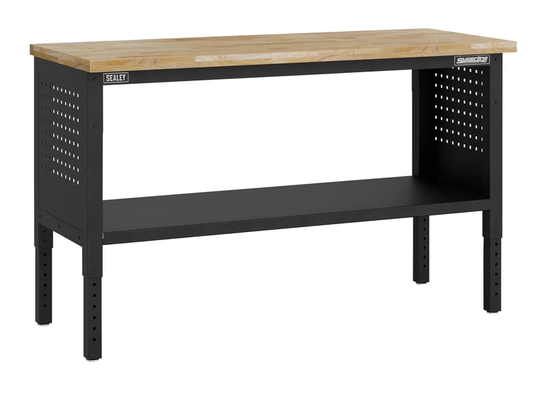 Sealey Superline PRO® Modular Workbench with Wooden Worktop & Adjustable Height 1525mm - APMWB60W
