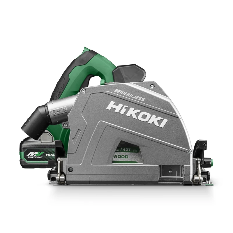HiKOKI C3606DPAjVZ Cordless Plunge Cut Saw, 165mm Blade, Aluminum Die Cast, 36V Brushless Motor, Guide Rail Compatible, 390x200x270mm
