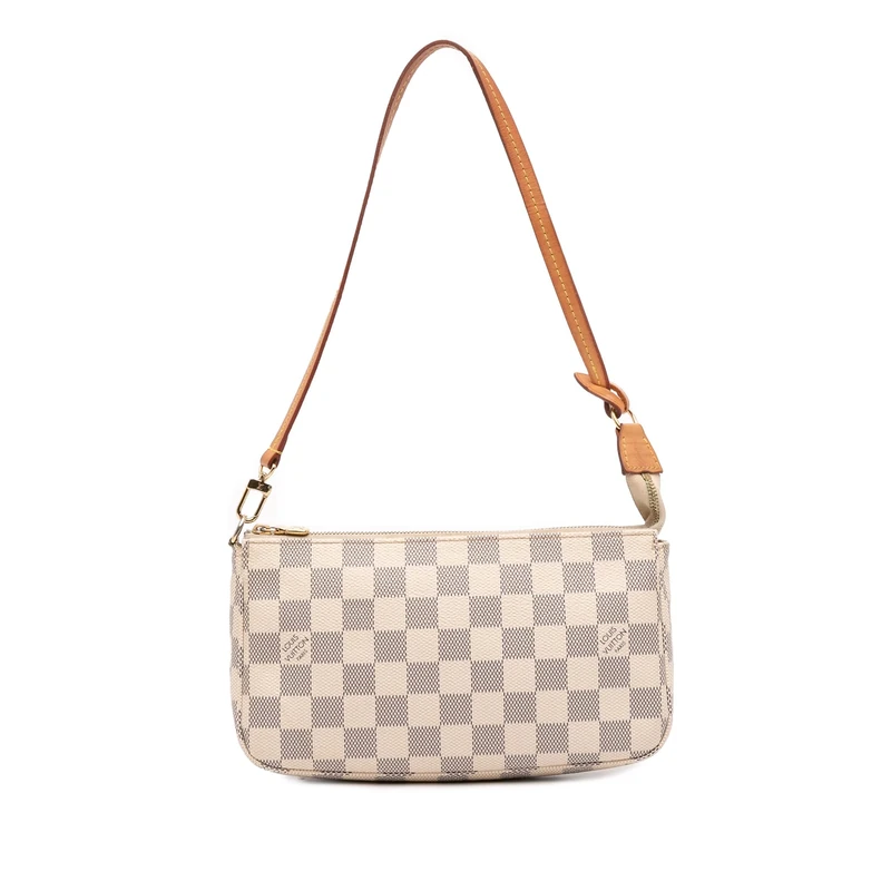 Louis Vuitton Pre-Loved Damier Azur Pochette Accessoires