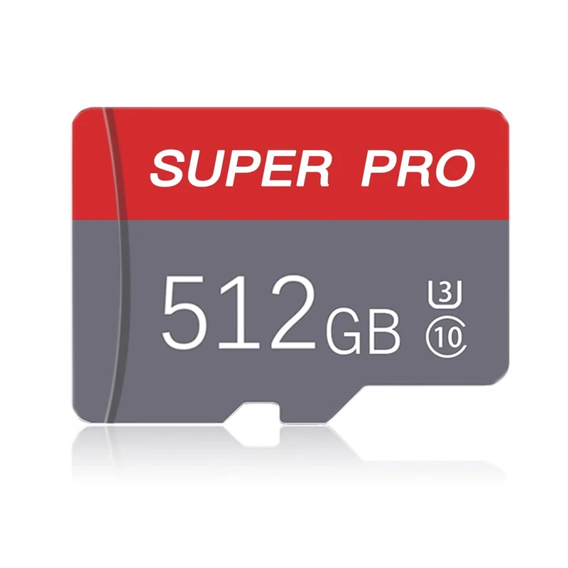512GB Micro SD Memory Card Class 10 Micro SD Card with SD Adapter High Speed Memory Card for Tablet,Camera,Drone