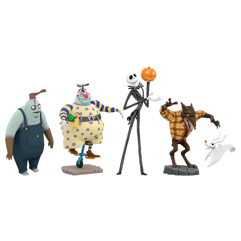Hallmark Keepsake The Nightmare Before Christmas Ornament - 5 Pack Halloween Town Citizens Design