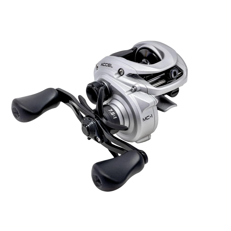 Accel 7.5:1 Left Hand Baitcast Reel clam
