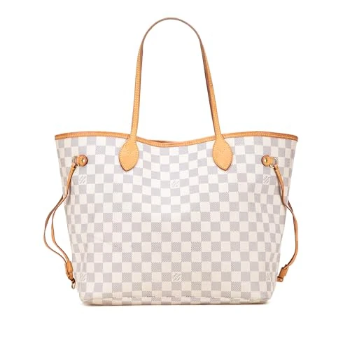Louis Vuitton Pre-Loved Damier Azur Neverfull MM Tote Bag