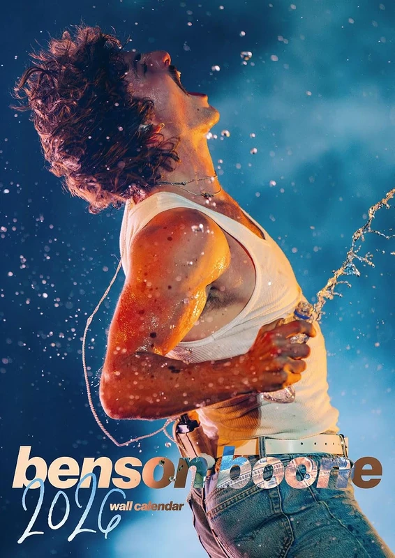 Benson Boone 2026 Calendar