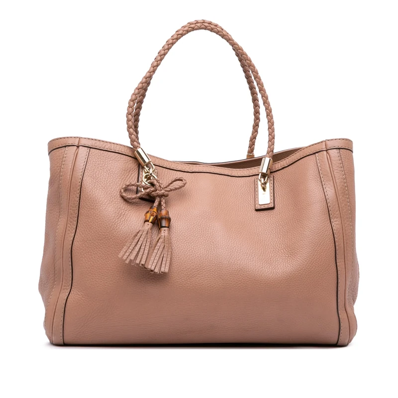 Gucci Pre-Loved Medium Leather Bella Tote