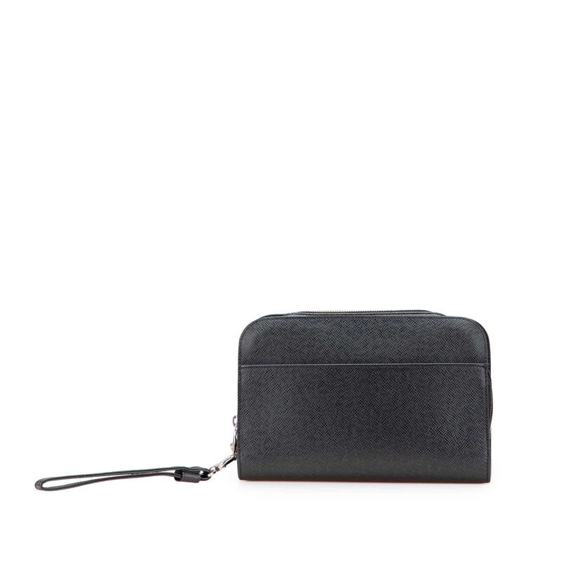 Louis Vuitton Pre-Loved Taiga Baikal Clutch Bag