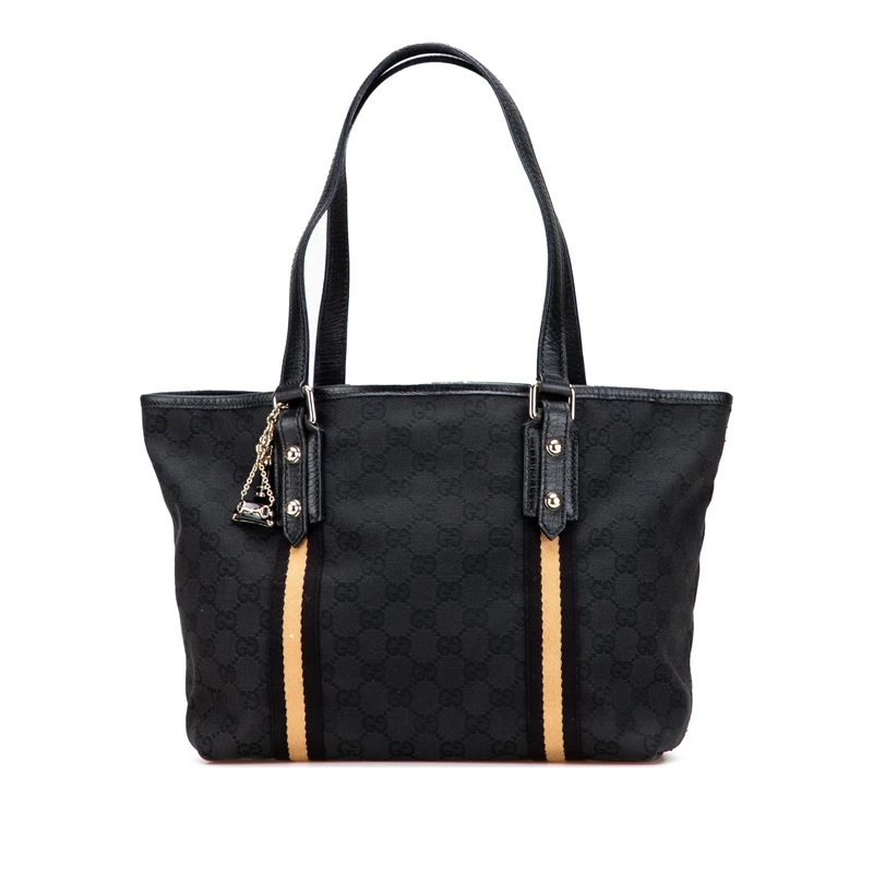 Gucci Pre-Loved GG Canvas Jolicoeur Tote Bag