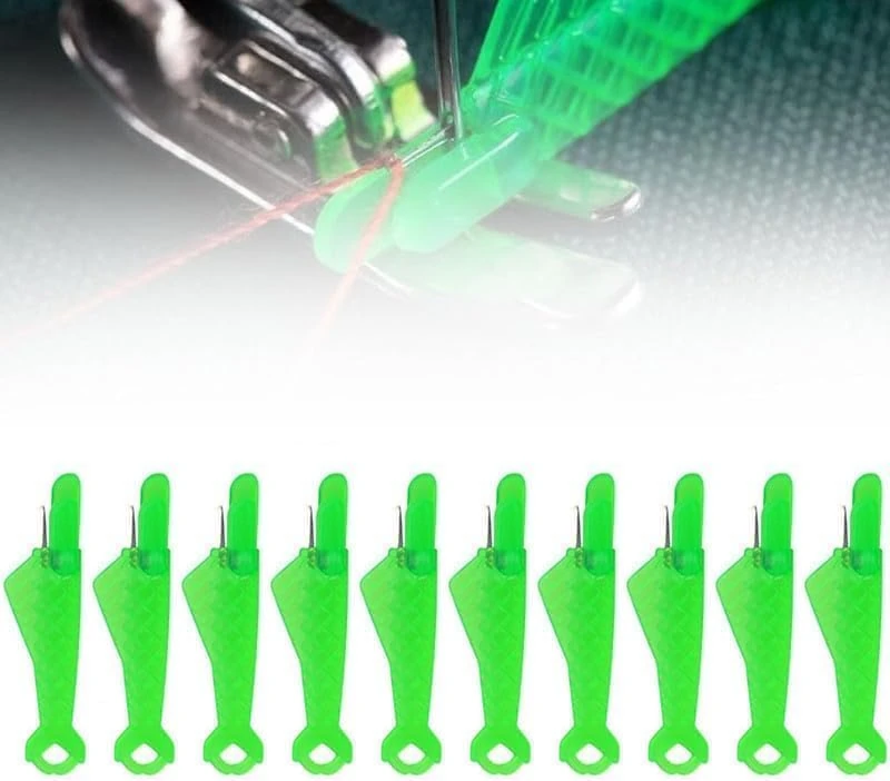 2025 New Automatic Needle Threader – Quick & Easy Sewing Machine Needle Threading Tool – Needle Inserter & Holder for Hand & Machine Sewing, Ideal for Home & Professional Use (10)