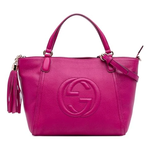 Gucci Pre-Loved Small Leather Soho Cellarius Satchel Handbag
