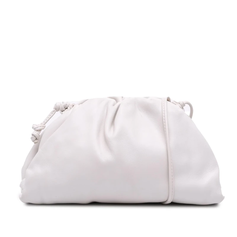 Bottega Veneta Pre-Loved Lambskin The Mini Pouch Crossbody Bag