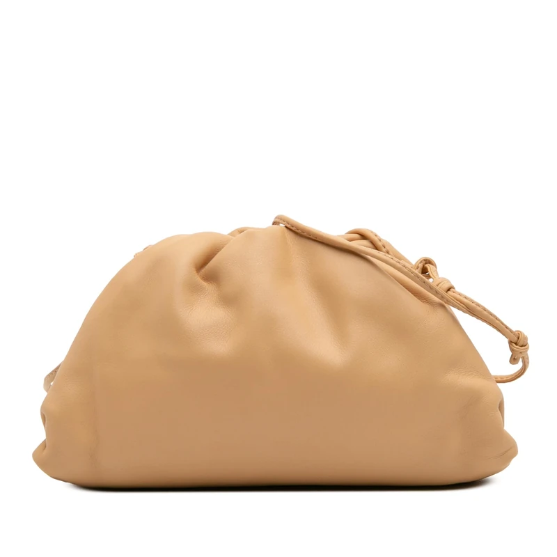 Bottega Veneta Pre-Loved Lambskin The Mini Pouch Crossbody Bag