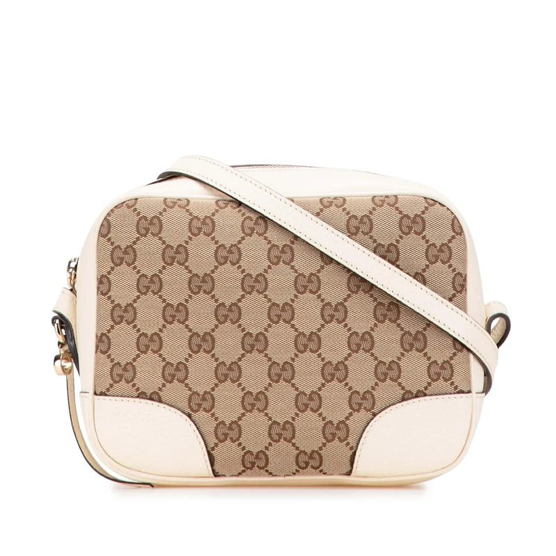 Gucci Pre-Loved GG Canvas Bree Crossbody Bag