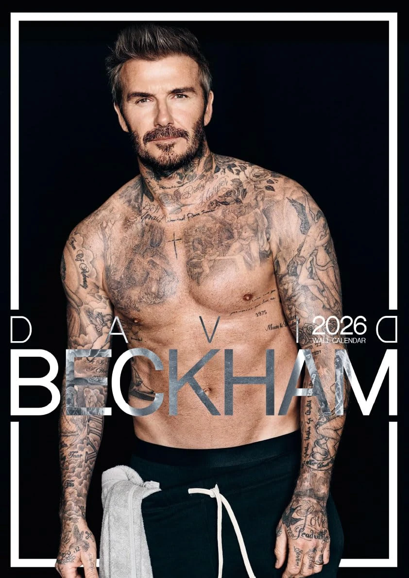 David Beckham 2026 Calendar