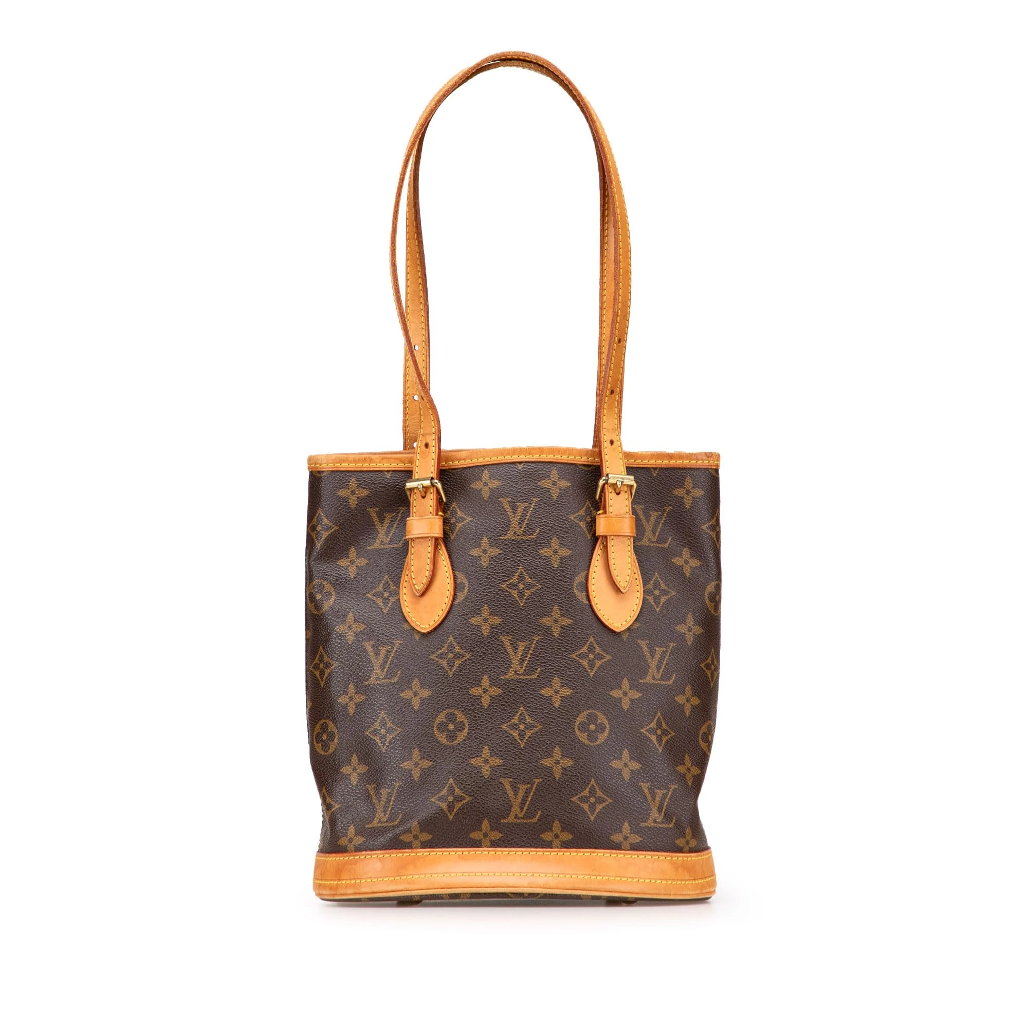 Louis Vuitton Pre-Loved Monogram Petit Bucket Bag