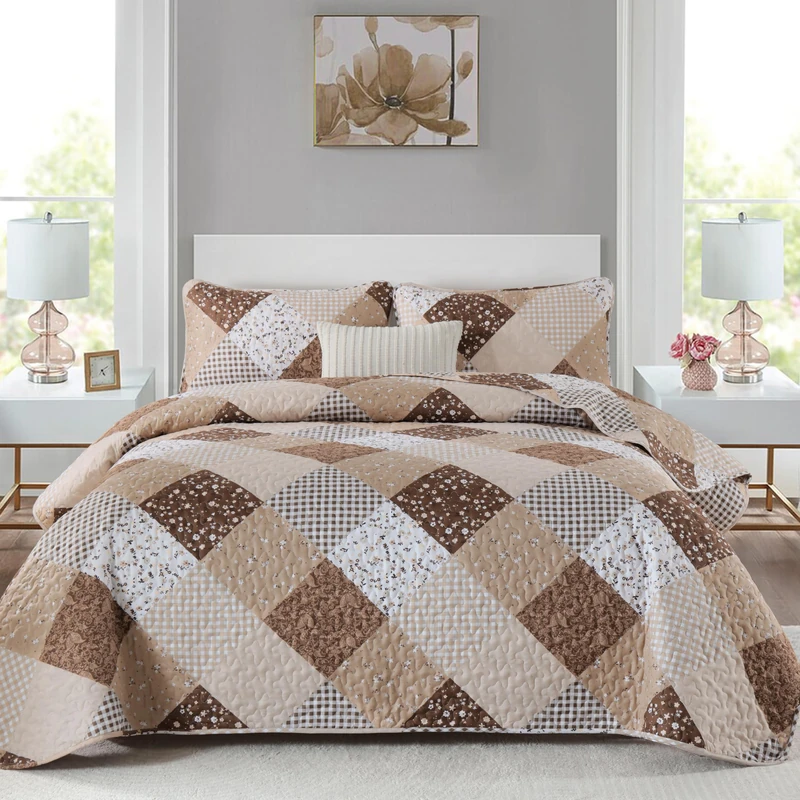 Dinjoy Patchwork Quilt