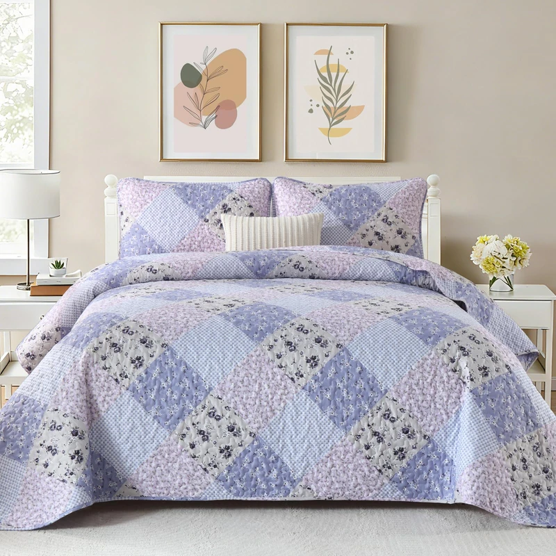 Dinjoy Patchwork Quilt