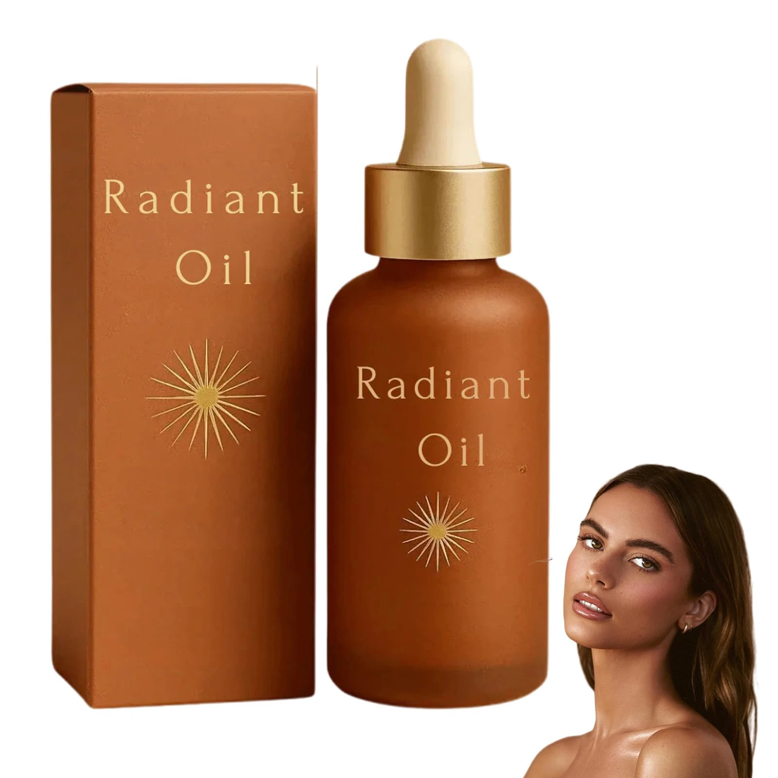 Herbionyx Radiant Oil, Advanced Tanning Drops, Herbionyx Tanning Drop, Enhancing Natural Skin Tone for a Genuine,Sun-Kissed Glow,Nourishing Self-tanning tan enhancer drops 60ml (1 Bottle)
