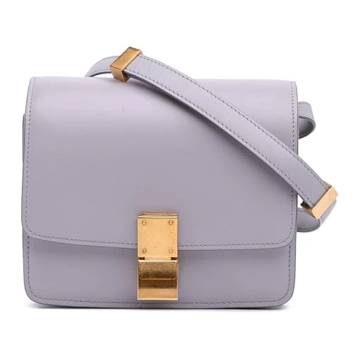 Celine Pre-Loved Small Calfskin Classic Box Crossbody Bag