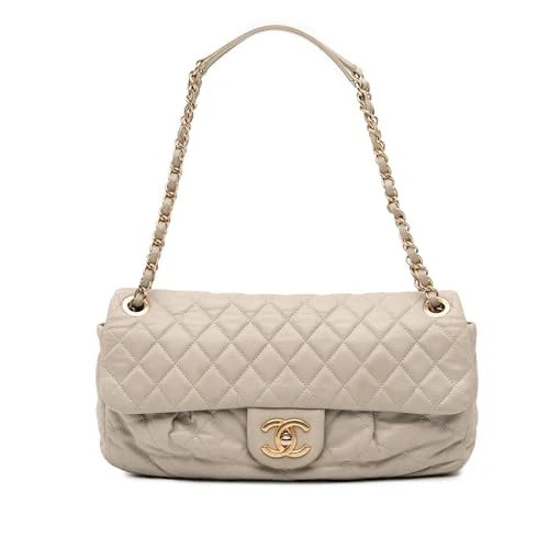 Chanel Pre-Loved Quilted Calfskin Chic Quilt Flap Shoulder Bag