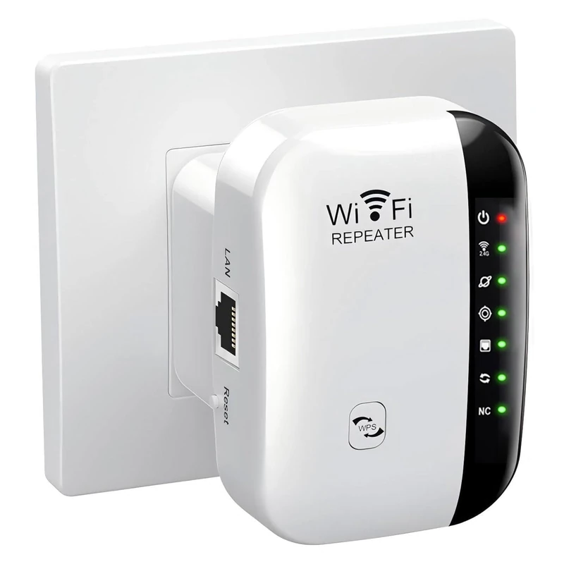 WiFi Extender Booster,WiFi Signal Booster Range Extender,Internet Coverage Up to 3000 Sq.Ft, Wireless Internet Repeater, Long Range Amplifier with Ethernet Port (Upgraded)