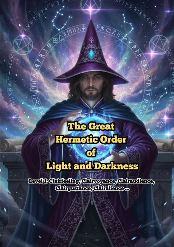 The Great Hermetic Order of Light and Darkness.: Level 1: Clairsentience, Clairvoyance, Clairaudience, Clairalience and Clairgustance