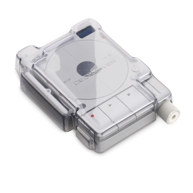 Decksaver Cover for Teenage Engineering TP-7 - Super-Durable Polycarbonate Protective lid in Smoked Clear Colour, Made in The UK - The Producers' Choice for Unbeatable Protection