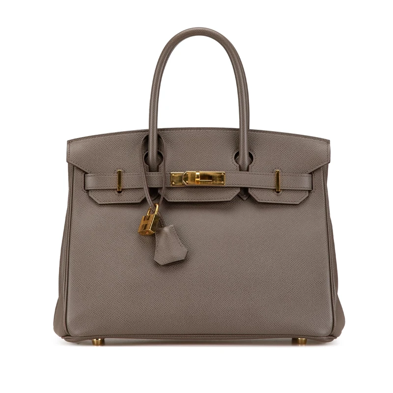 Hermès Pre-Loved Epsom Verso Birkin Retourne 30 Handbag