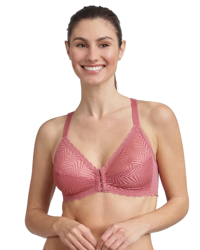 Playtex Bra Woman Ideal Posture Non-Wire Bra x1, Pink, 38B