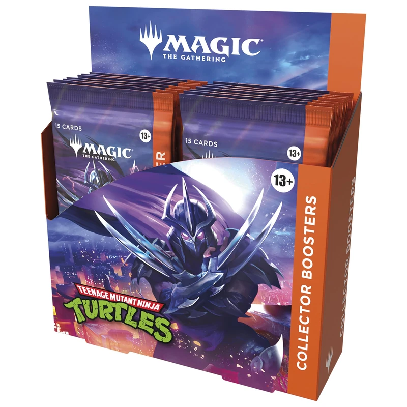 Magic: the Gathering | Mutant Turtles Collector's Booster (Box of 12 Pack) MTG Trekker Wizards of the Coast TMT D51650000