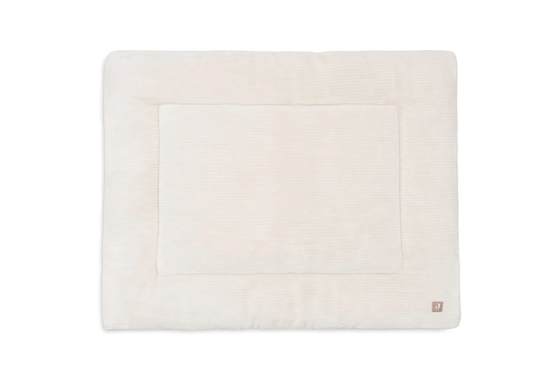 Jollein Play Mat for Baby – Cloudy Rib – Oatmeal – Playpen Mat – 75x95 cm – Oeko-TEX Certified – Baby Play Mat
