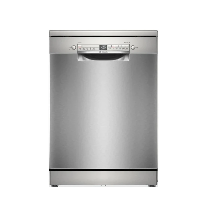 Bosch - Dishwasher Free Installation, Series 2, 13 Service, 60 cm Wide, Home Connect, Extra Drying, Silent, Stainless Steel, SMS2HTI06E