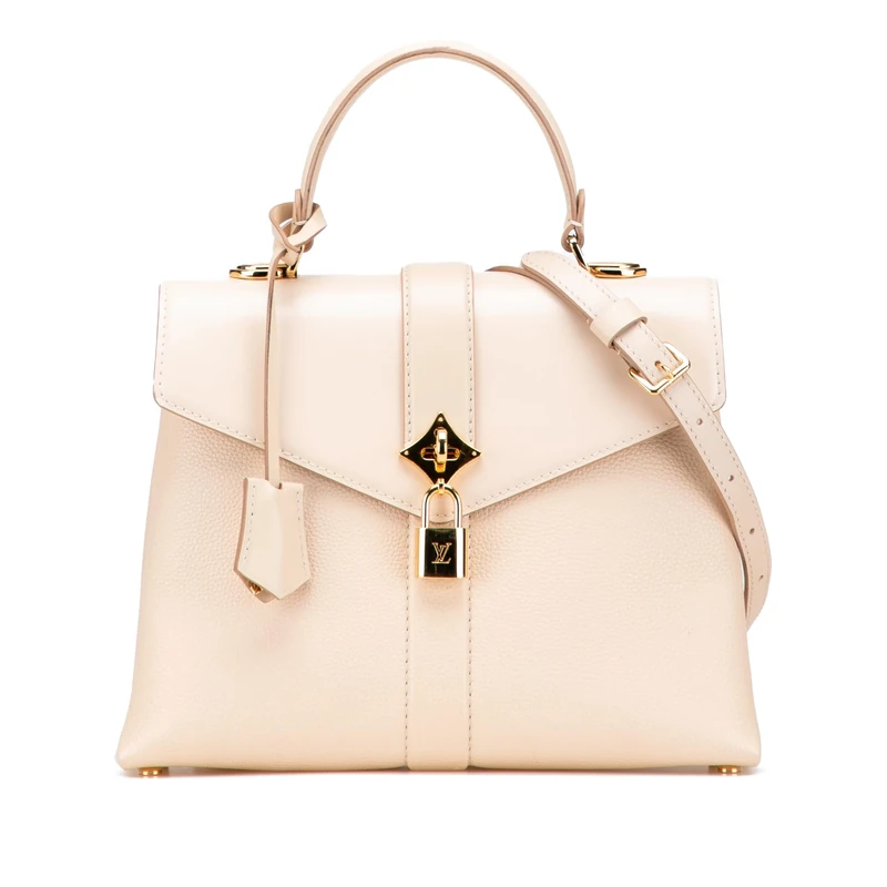 Louis Vuitton Pre-Loved Grained Smooth Calfskin Rose Des Vents PM Handbag - Image 1