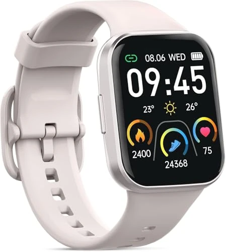 Hosgubo Smart Watch for Men Women, Smartwatch 1.69" for iOS Android.