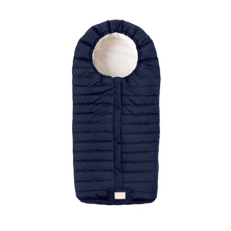 Nuvita Moovo 9658 Junior Slender | Universal Stroller Footmuff | Maximum Cold Protection from 6 to 36 Months (100 cm) | Ultra Thin, Lightweight and Protective up to -10 °C | Night Blue