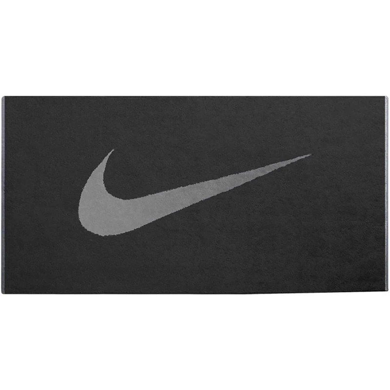 Nike Sport Towel NP Sports Towel Fitness Training Gym Towel Absorbent, Black/Anthracite, L