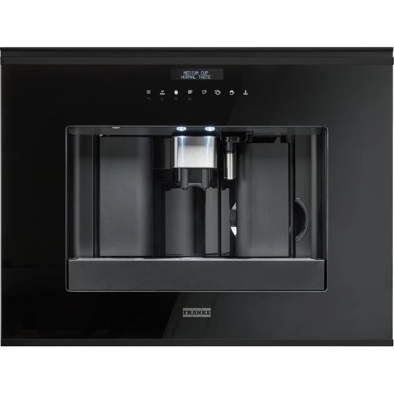 Franke FMY 45 CM BK - 60cm Built-in Coffee Machine 5 Intensities with Milk Frother