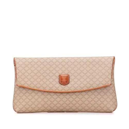 Pre-Loved Macadam Coated Canvas Clutch