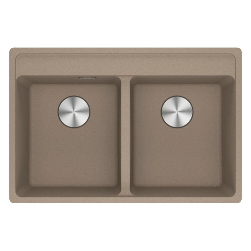 Franke 1140661680 - Fragranite Sink 2 Bowls 80 cm Oyster - Image 1
