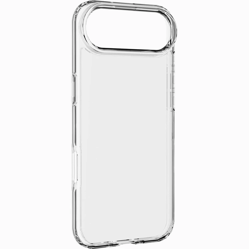 cellularline - Clear Strong - Compatible with iPhone Air - Hard Case with Rubber Edges - Anti-Shock Protects from Bumps and Drops - Contains Recycled Material - Transparent
