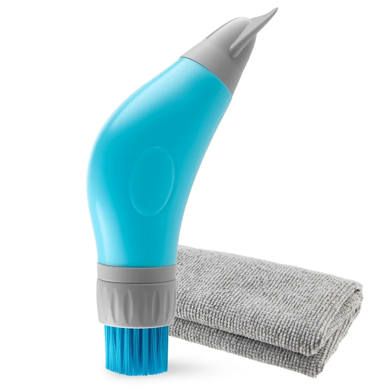 Mitclear Football Boot Cleaner Brush, Footwear Shoes Care Outdoor Cleaning Kit with Bristle & Scraper, Clean Mud & Dirt for Football Rugby Boots, Hiking Walking Running Shoes, Golf Shoes & Wellies - Image 1