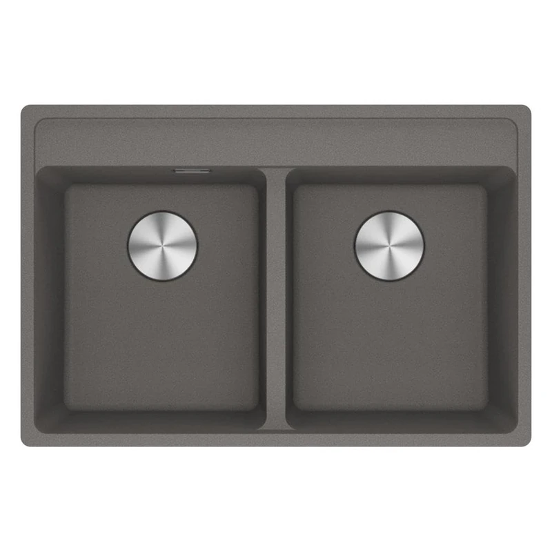 Franke 1140661676 - Fragranite Sink 2 Bowls 80 cm Stone Grey