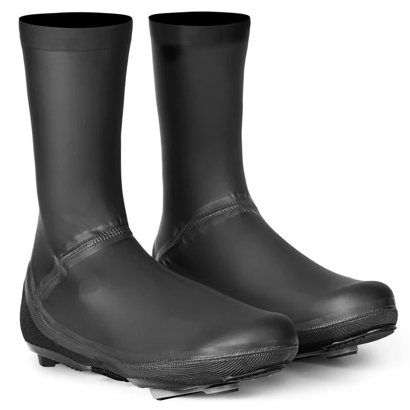 GripGrab AquaShield 2 Waterproof Road Cycling Shoe Covers Zipless High Cuff Tight Fitting Aero Overshoes