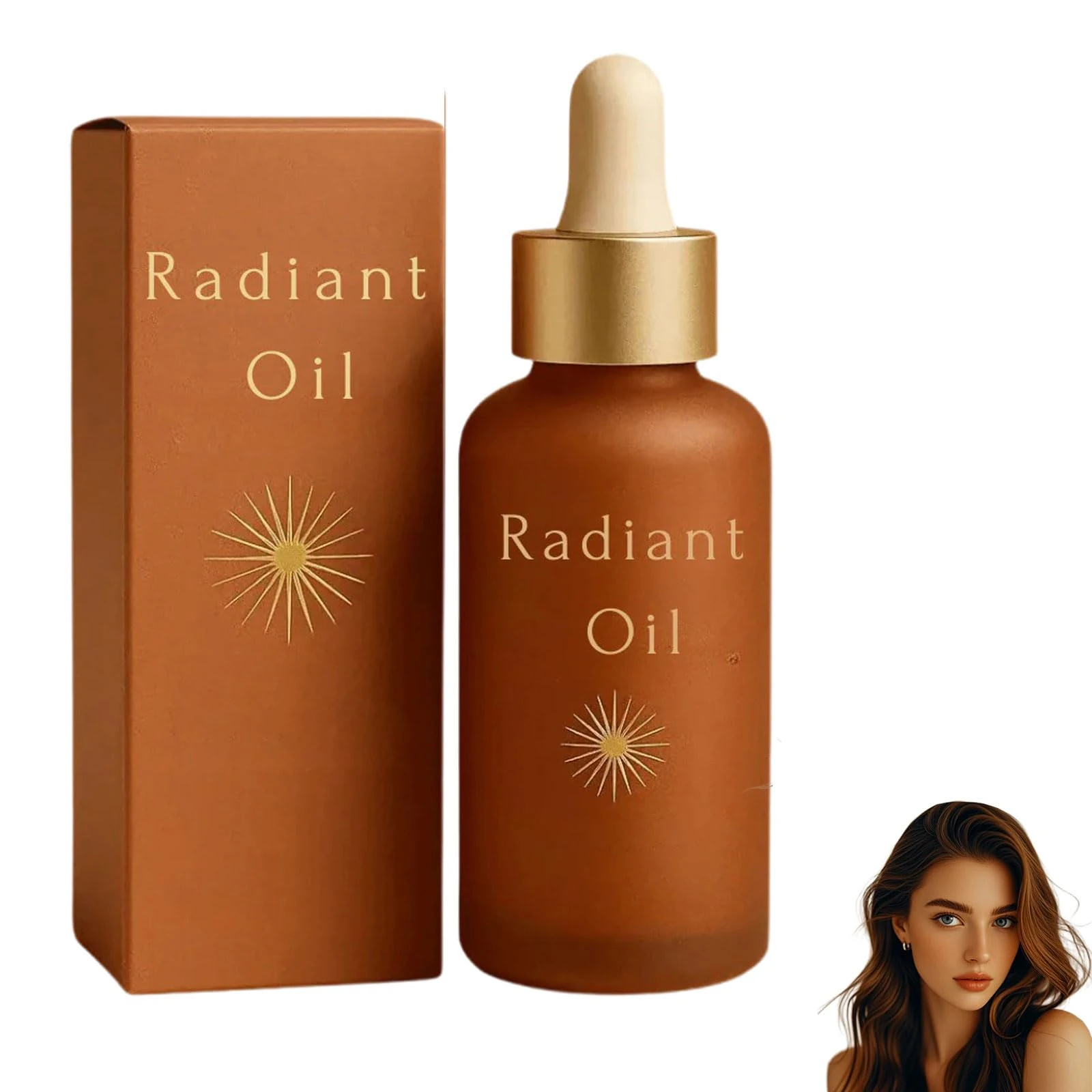 Herbionyx Radiant Oil -Tanning Accelerator Body Oil, Plumping Moisturizing Body Firming for Smooth,Radiant Skin 60ml (1 Bottle)