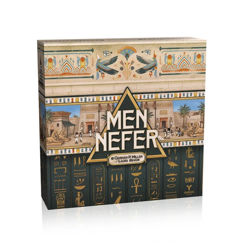 Men-Nefer - Strategy Game - 1 to 4 Players - 60-120 Minutes - Italian and Dutch Edition