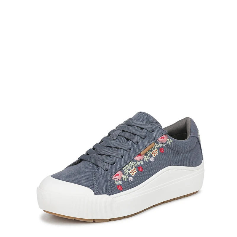 Dr. Scholl's Womens Time Off, Oxide Blue Floral, 9 UK