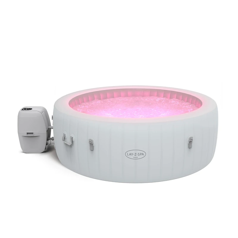 Lay-Z-Spa Paris Luxe AirJet Inflatable Hot Tub - 6 Person