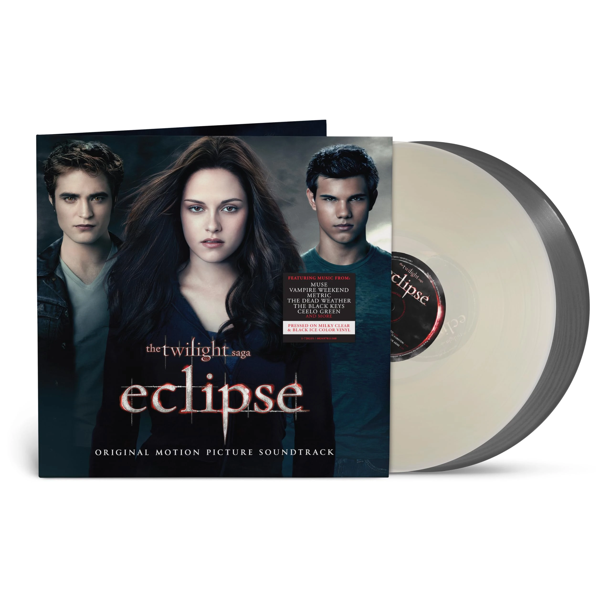 The Twilight Saga - Eclipse (Original Motion Picture Soundtrack) [Milky Clear + Black Ice Vinyl] [VINYL]