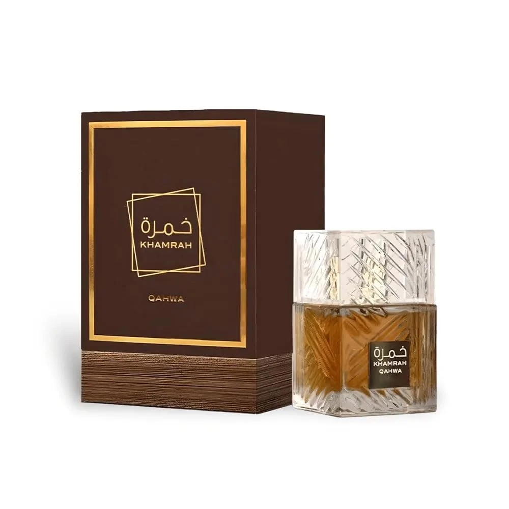 Khamrah Qahwa Eau De Parfum 100ml | Unisex Perfume Long Lasting Fragrance with Coffee, Vanilla & Spicy Notes