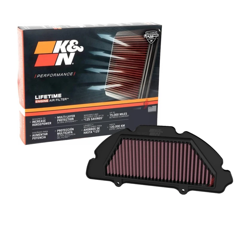 K&N Replacement Air Filter compatible with Suzuki GSX-S950 & GSX-S1000(S/GT) 2022- (SU-9921)