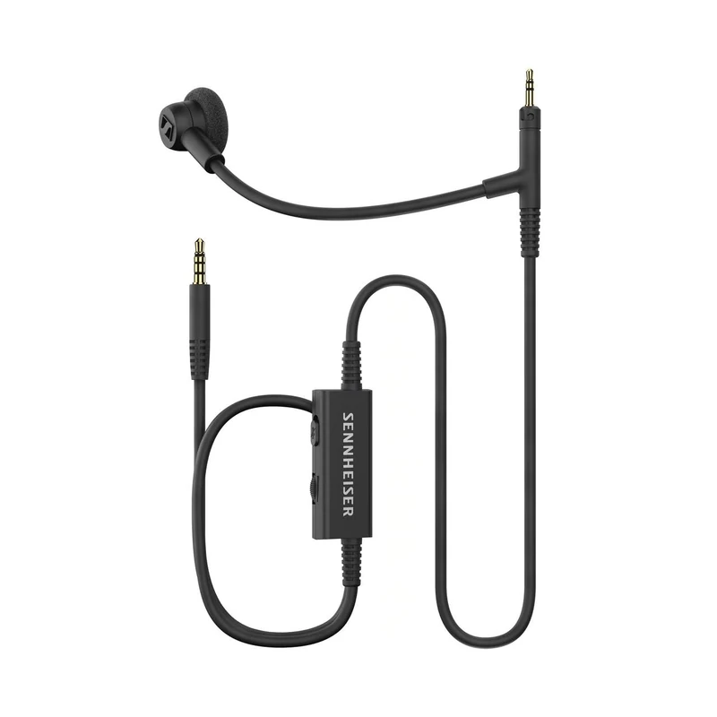 Sennheiser HD 500 BAM Add-On Boom Arm Microphone for HD 505, HD550, HD 560S, HD569, HD 599, HD599SE, HD620S Headphone Microphone 150cm, 3.5mm Stereo Mini Plug Recable